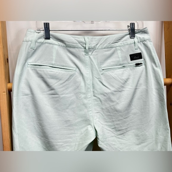 NITROUS BLACK Men's mint green flat front board shorts size 30 - Picture 5 of 12